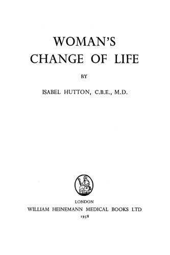 Woman's Change of Life