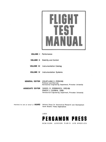 Performance. Flight Testing