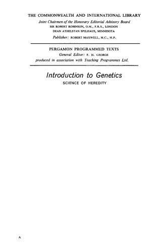 Introduction to Genetics. Science of Heredity