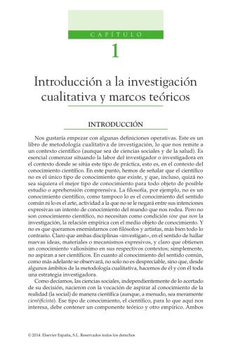 Investigación cualitativa