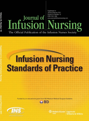 Infusion nursing standards of practice