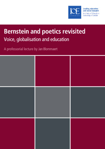 Bernstein and Poetics Revisited