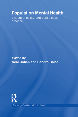 Population Mental Health: Evidence, Policy, and Public Health Practice