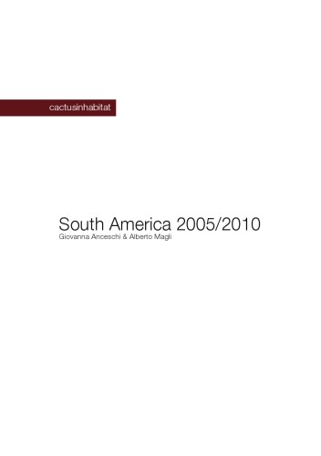 South America 2005/2010