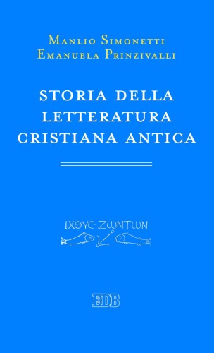 Storia della letteratura cristiana antica