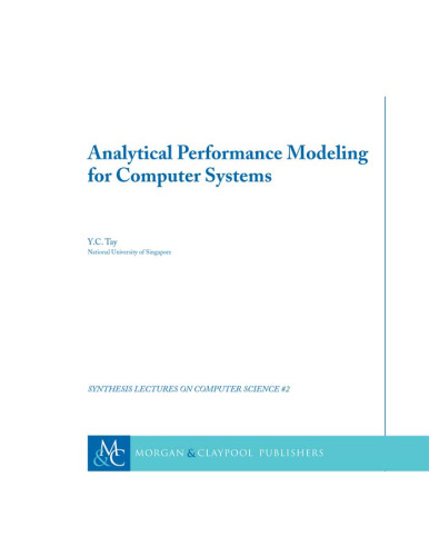 Analytical Performance Modeling for Computer Systems