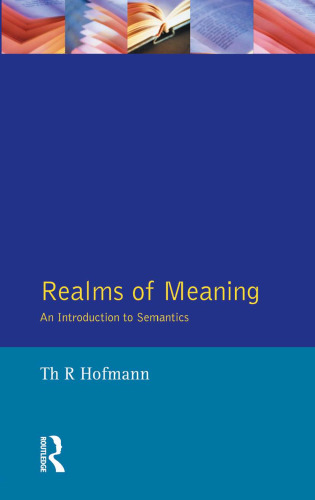 Realms of Meaning: An Introduction to Semantics