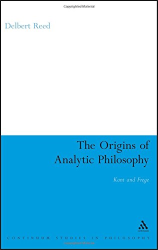 Origins of Analytic Philosophy: Kant and Frege