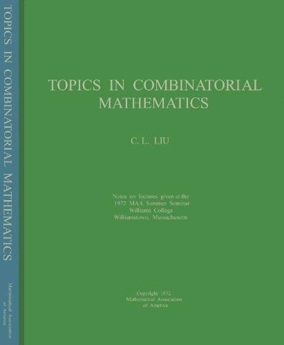 Topics in combinatorial mathematics