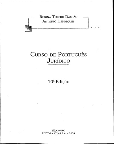 Curso de Português Jurídico