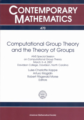 Computational Group Theory and the Theory of Groups