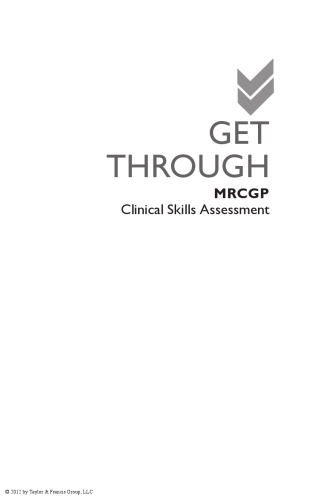 Get Through MRCGP: Clinical Skills Assessment 2E