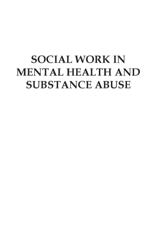 Social Work in Mental Health and Substance Abuse