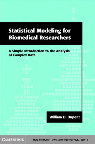 Statistical modeling for biomedical researchers