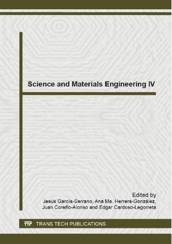 Science and Materials Engineering IV