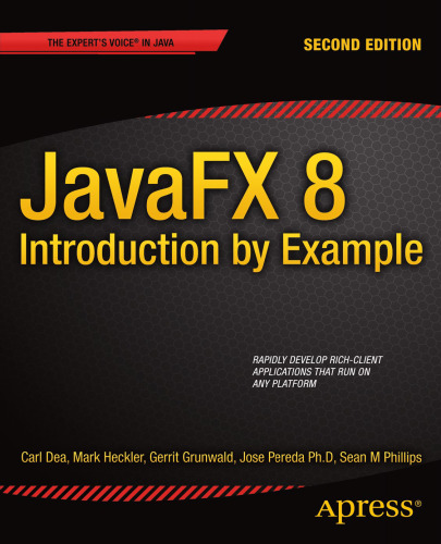 JavaFX 8: Introduction by Example