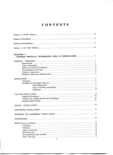 Purification of Laboratory Chemicals