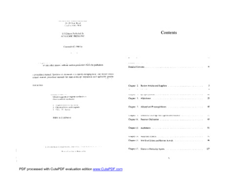 Silicon Reagents in Organic Synthesis