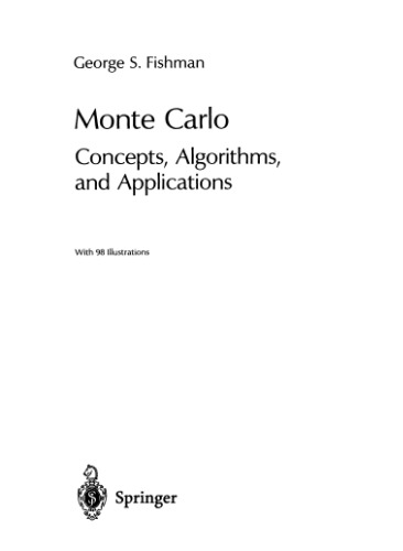 Monte-Carlo: concepts, algorithms, and applications