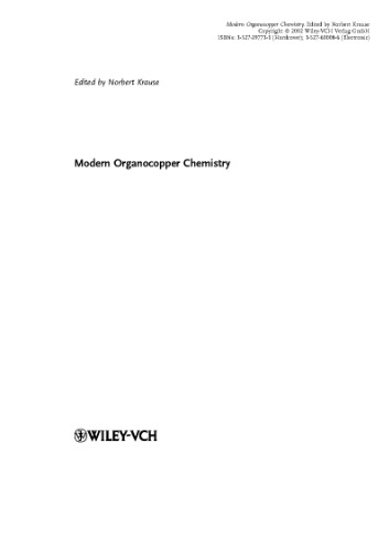 Modern Organocopper Chemistry