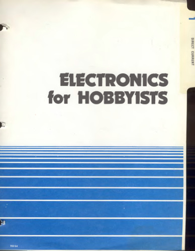 Electronics for Hobbyists (Unit 1. Direct Current)