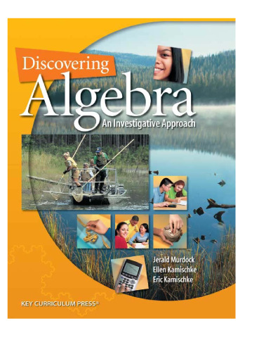 Discovering Algebra - Investigative Approach