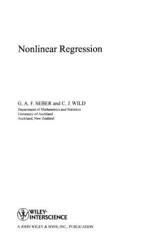 Nonlinear Regression