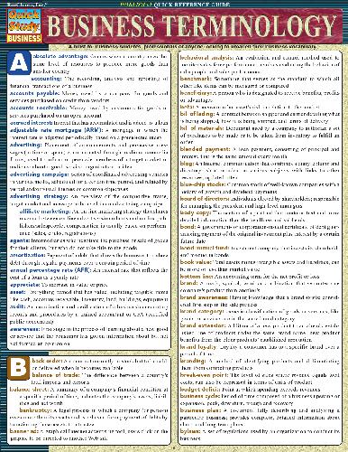 BarCharts QuickStudy Business Terminology