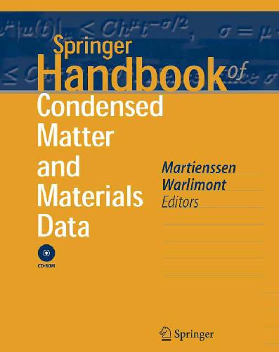 Springer Handbook of Condensed Matter and Materials Data