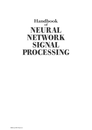 Handbook of Neural network signal processing