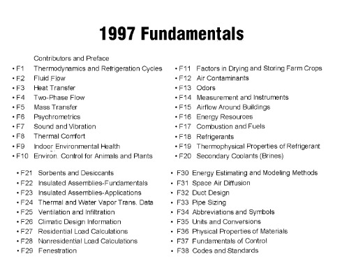 HVAC Fundamentals Handbook