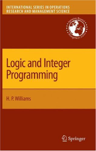 Logic and Integer Programming 