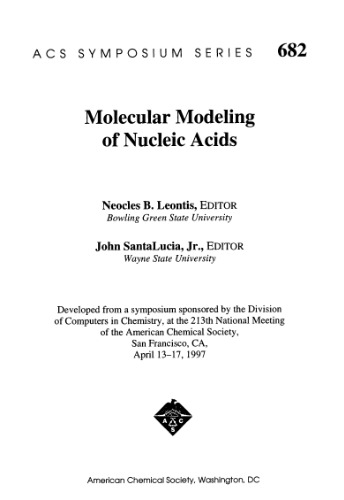 Molecular Modeling of Nucleic Acids