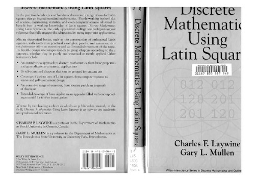 Discrete Mathematics Using Latin Squares