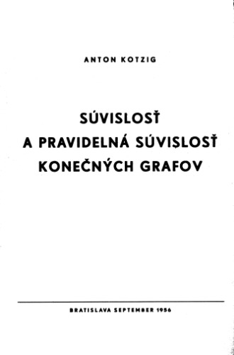 Suvislost a pravidelna suvislost konecnych grafov