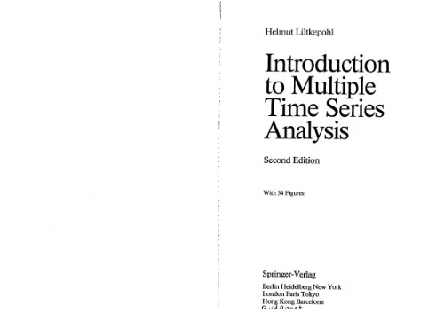 Introduction to Multiple Time Series Analysis