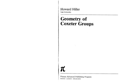 Geometry of Coxeter groups