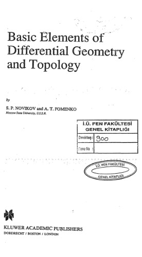 basicelements of differential geometry and topology