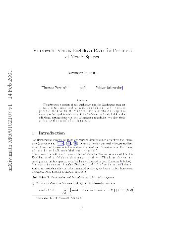 Metrics [jnl article]