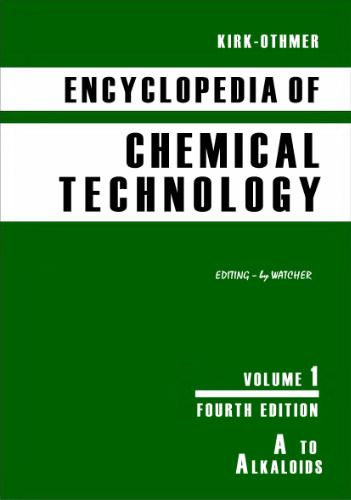 Encyclopedia of chemical technology