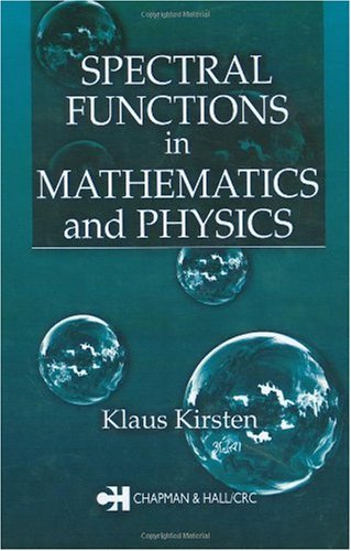 Spectral functions in mathematics and physics