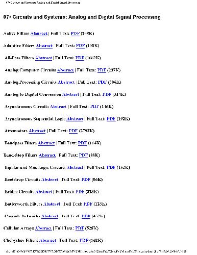07.Circuits and Systems - Analog and Digital Signal Processing