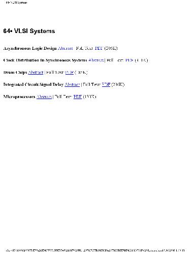 64.VLSI Systems