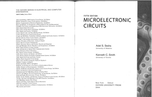 Microelectronic Circuits