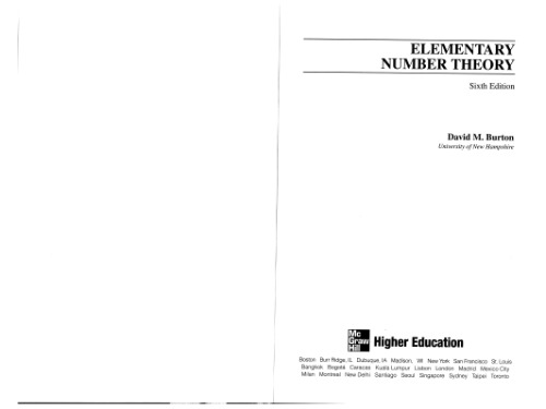 Elementary number theory