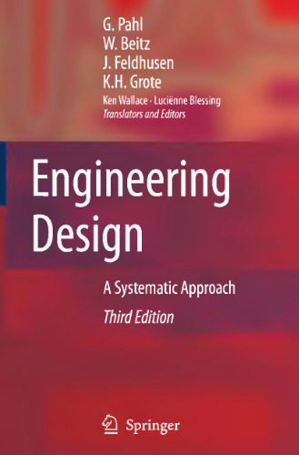 Engineering Design: A Systematic Approach