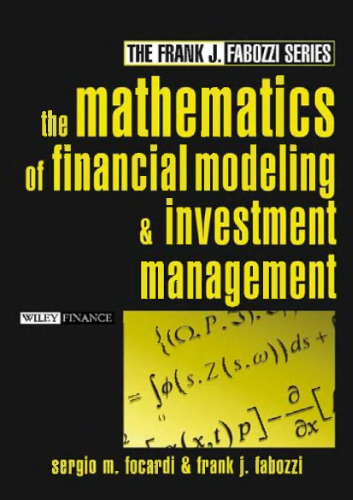 The Mathematics Of Financial Modeling And Investment Management