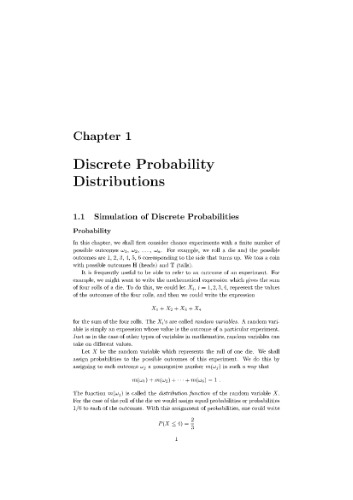 Finance - Probability and Statistics Textbook