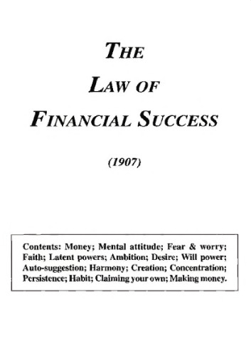 The Law of Financial Success