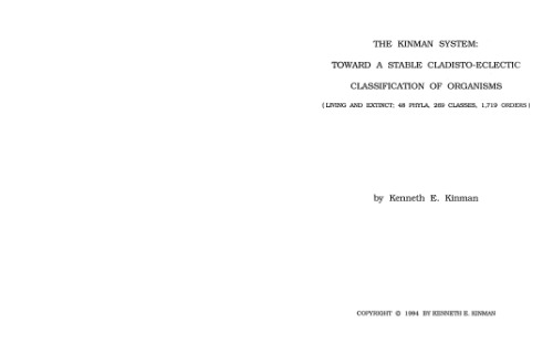 The kinman system: toward a stable cladisto-electric classification of organisms